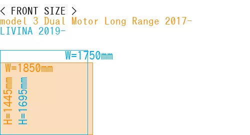 #model 3 Dual Motor Long Range 2017- + LIVINA 2019-